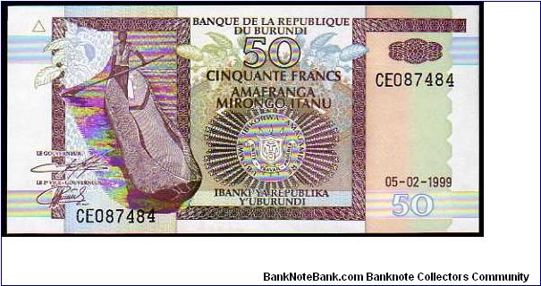 50 Francs__

Pk 36__

05-February-1999
 Banknote