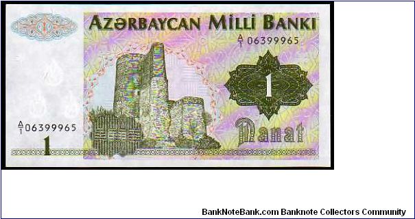 1 Manat__

Pk 11 Banknote