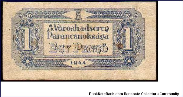 Banknote from Hungary year 1944