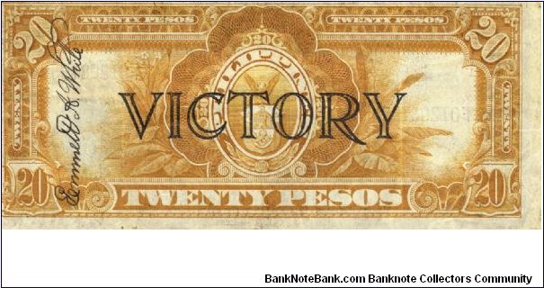 Banknote from Philippines year 1944