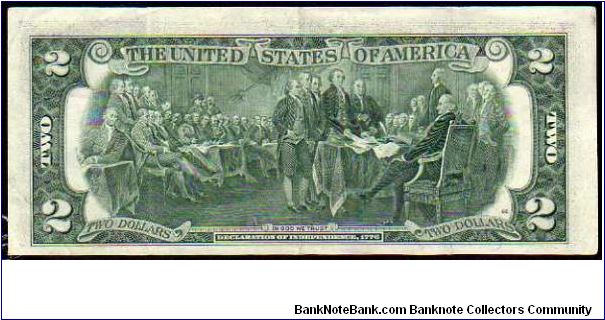 Banknote from USA year 1976