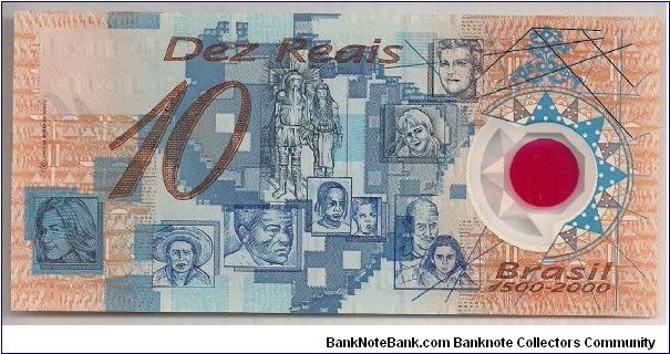 Banknote from Brazil year 2000