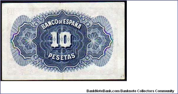 Banknote from Spain year 1935