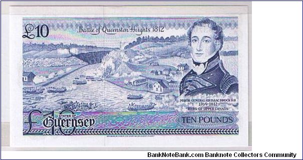 Banknote from Guernsey year 1975