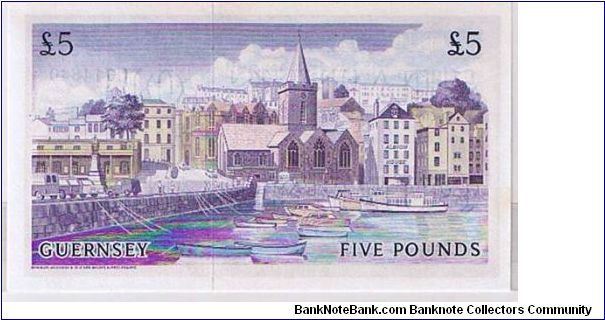 Banknote from Guernsey year 1969