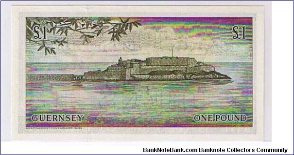 Banknote from Guernsey year 1969