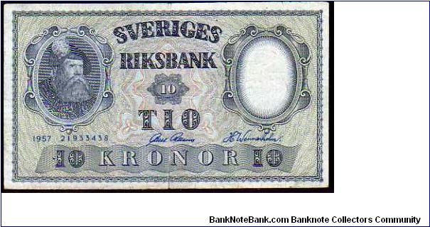 10 Kronor__

pk# 43 e Banknote