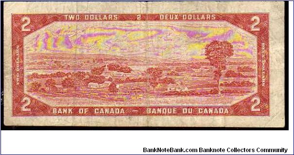 Banknote from Canada year 1954