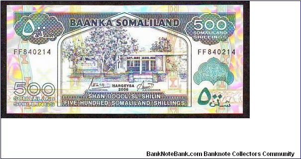 500sh somaliland Banknote
