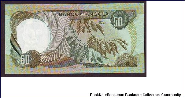 Banknote from Angola year 1972