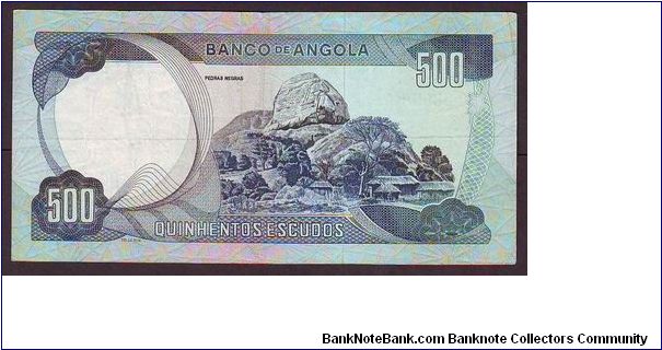 Banknote from Angola year 1972