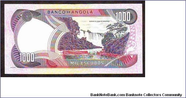 Banknote from Angola year 1972