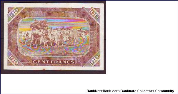 Banknote from Mali year 1960