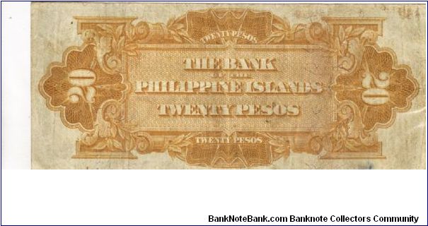 Banknote from Philippines year 1912