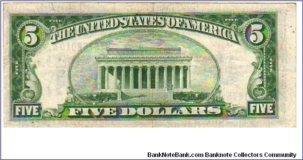 Banknote from USA year 1934