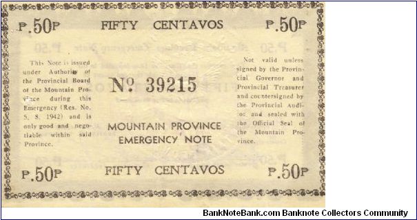 Banknote from Philippines year 1942