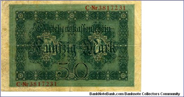 Banknote from Germany year 1914