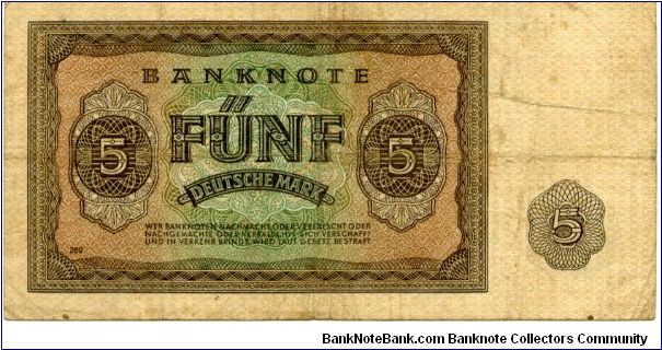 Banknote from Germany year 1948