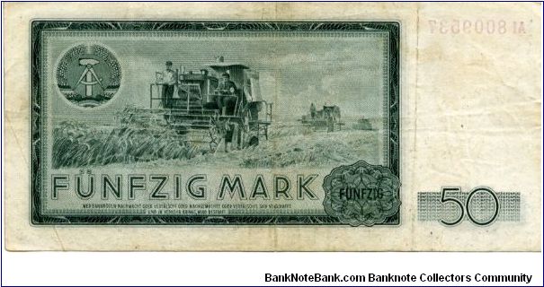 Banknote from Germany year 1964