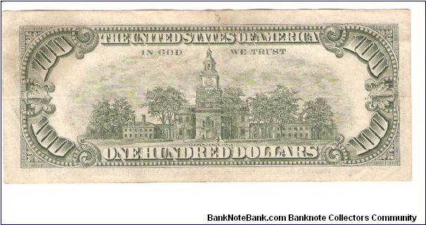 Banknote from USA year 1974