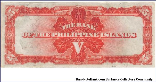 Banknote from Philippines year 1912
