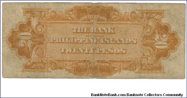 Banknote from Philippines year 1920