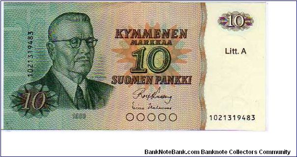 10 Markkaa-Mark__

pk# 112 a Banknote