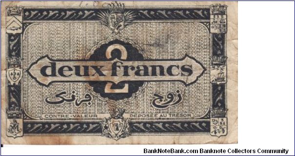 Banknote from Algeria year 1944