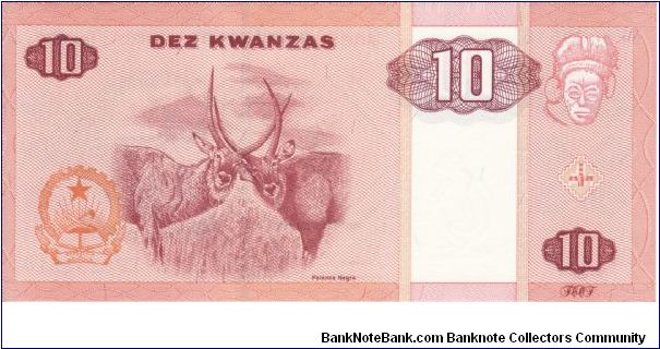 Banknote from Angola year 1999