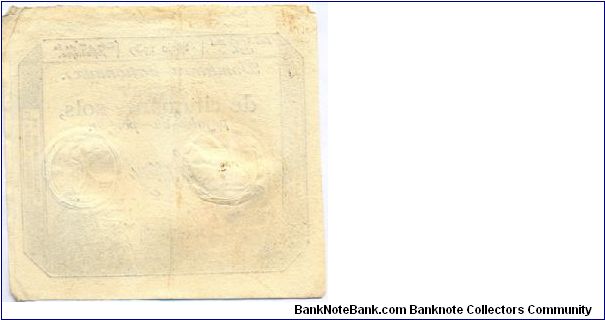 Banknote from France year 1793