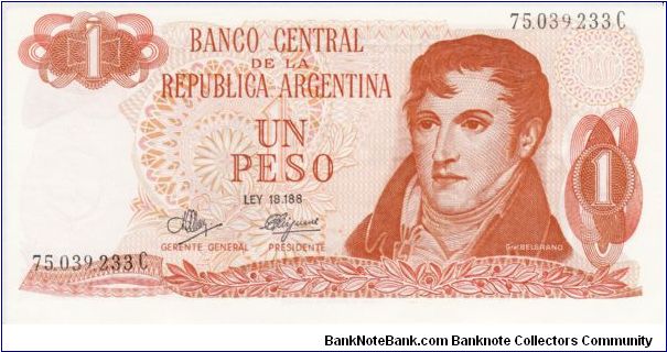 1 Peso P287 Banknote