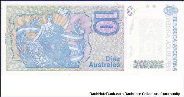 Banknote from Argentina year 1985