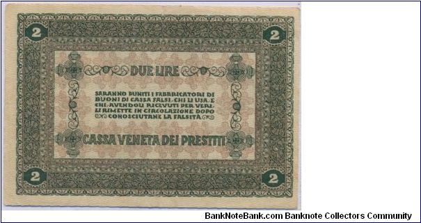 Banknote from Italy year 1918