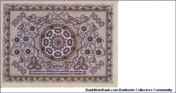 Banknote from Austria year 1922