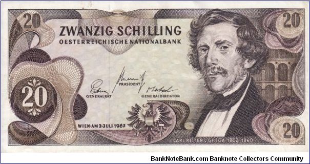 20 Schilling P142 Banknote