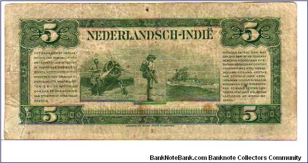 Banknote from Netherlands year 1943