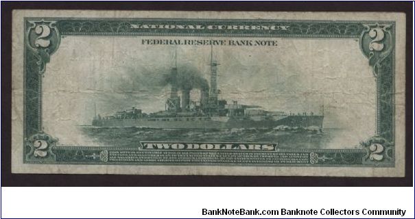 Banknote from USA year 1918
