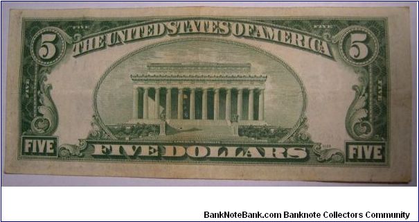 Banknote from USA year 1934