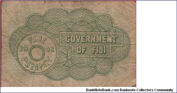 Banknote from Fiji year 1942
