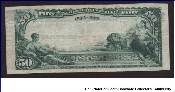 Banknote from USA year 1902