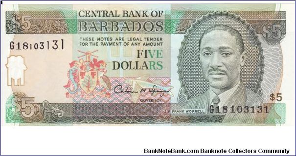 5 Dollars P47 Banknote