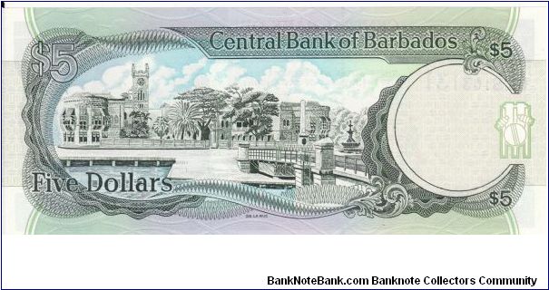 Banknote from Barbados year 1996