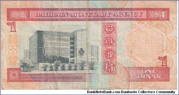 Banknote from Bahrain year 1973