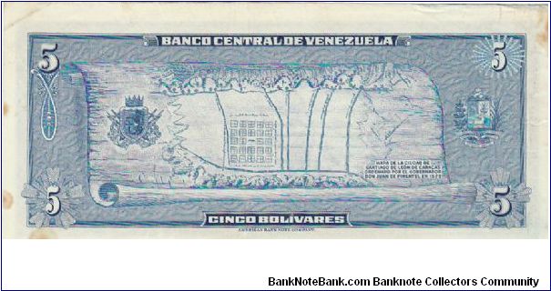 Banknote from Venezuela year 1966
