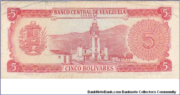 Banknote from Venezuela year 1974