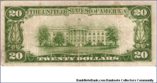 Banknote from USA year 1928