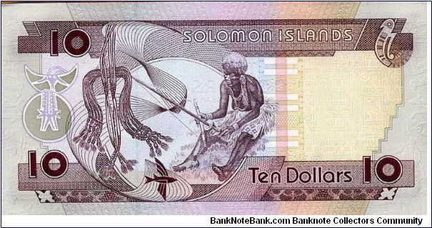 Banknote from Solomon Islands year 1996