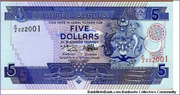 5 dollars Banknote