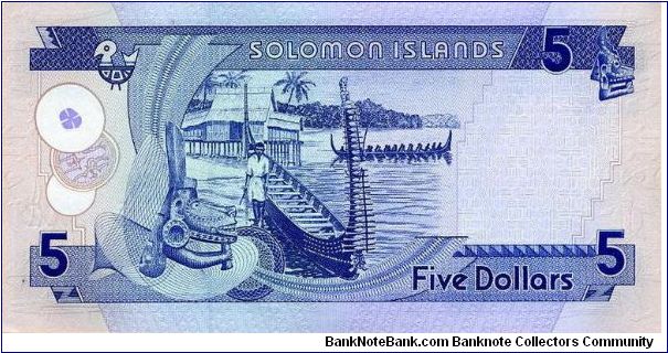 Banknote from Solomon Islands year 1996