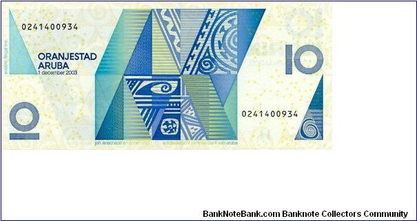 Banknote from Aruba year 2003